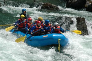 Rafting the Trinity River